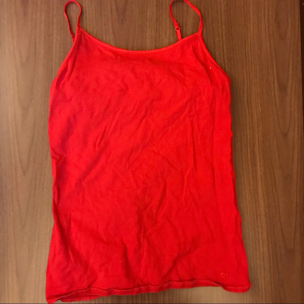 red tank top- like new
